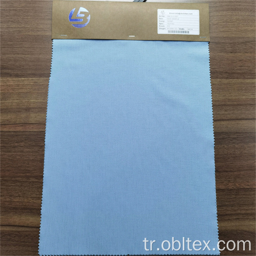 OBL22-C-061 Elbise için polyester taklit keten